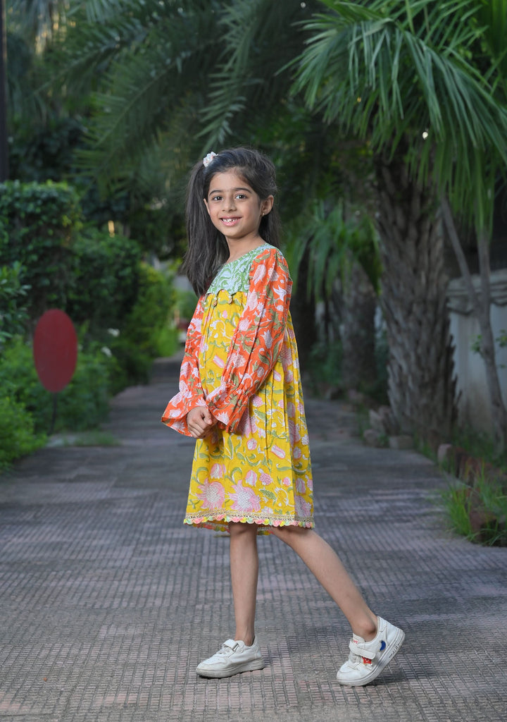 Multicolor Shades of Summer Dress | Made To Order