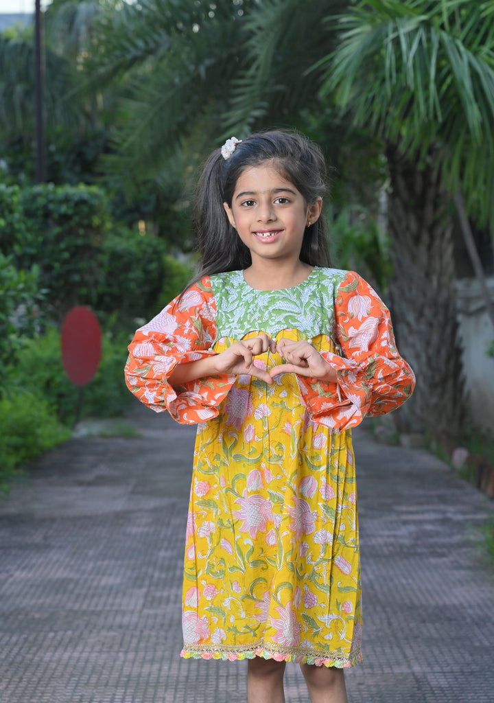 Multicolor Shades of Summer Dress | Made To Order