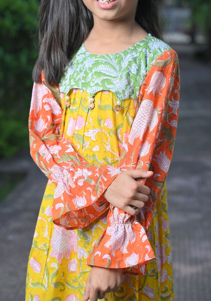 Multicolor Shades of Summer Dress | Made To Order