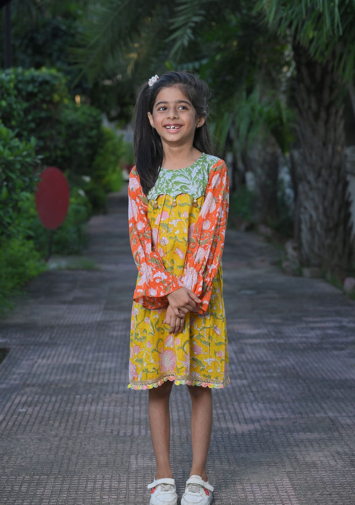 Multicolor Shades of Summer Dress | Made To Order