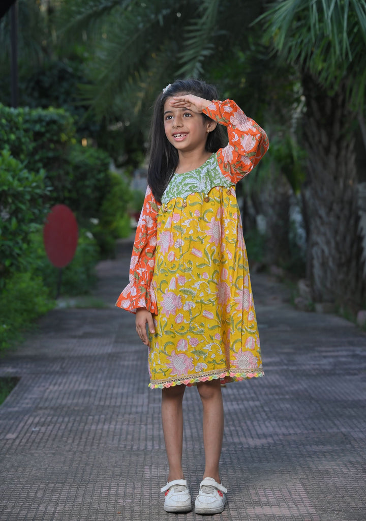 Multicolor Shades of Summer Dress | Made To Order