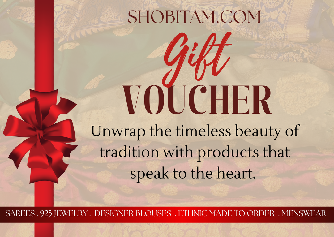 Shobitam Gift Card | Gift Certificate | Holiday Gift