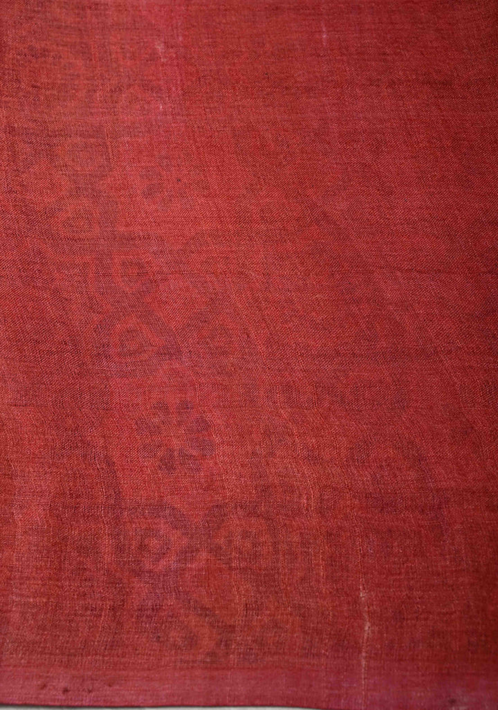 Greyish Blue Tussar Silk saree with Patch work Pattern Print | SILK MARK CERTIFIED