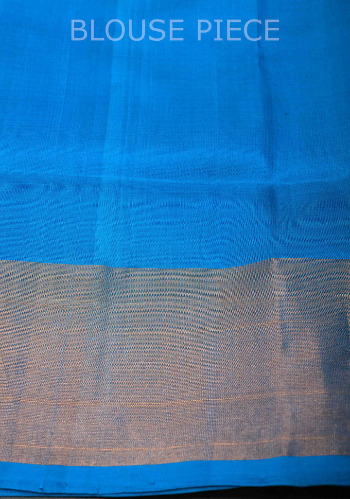 Tea Green Uppada Handloom Silk Saree With Sona Rupa Buttas And Zari Border