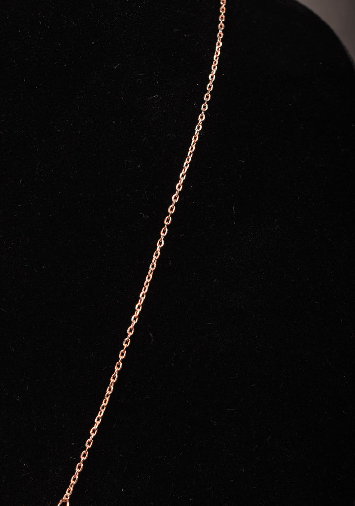 92.5 Silver Rose Gold Tree of Life Necklace with Earrings – A Symbol of Growth and Harmony