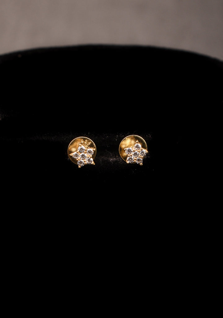 92.5 Silver 7 star constellation  Necklace Set with Matching Ring and Earrings