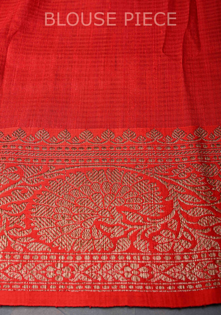 Bottle Green Pure Banarasi Dupion Silk Saree with Antique Zari Buttas and Contrast Zari Border | SILK MARK CERTIFIED