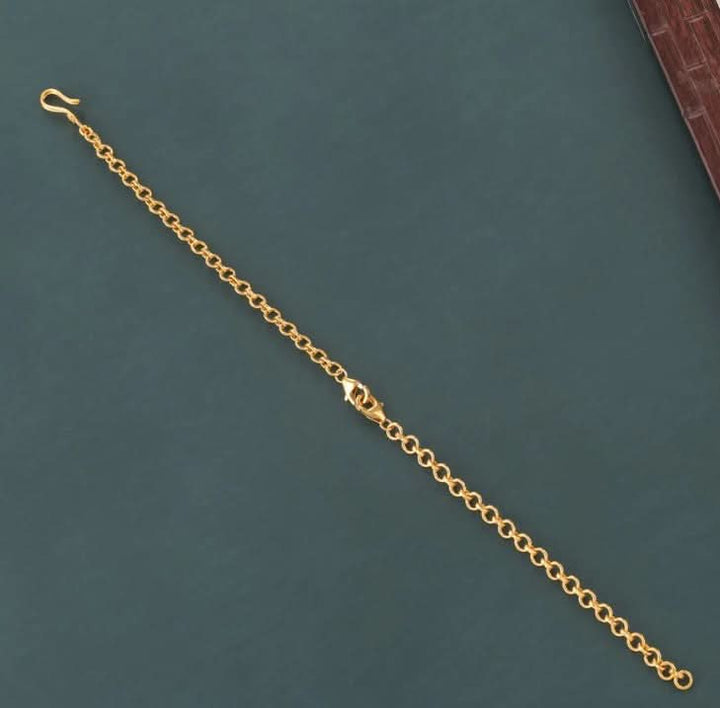 10" 925 silver Fish Hook Back Chain