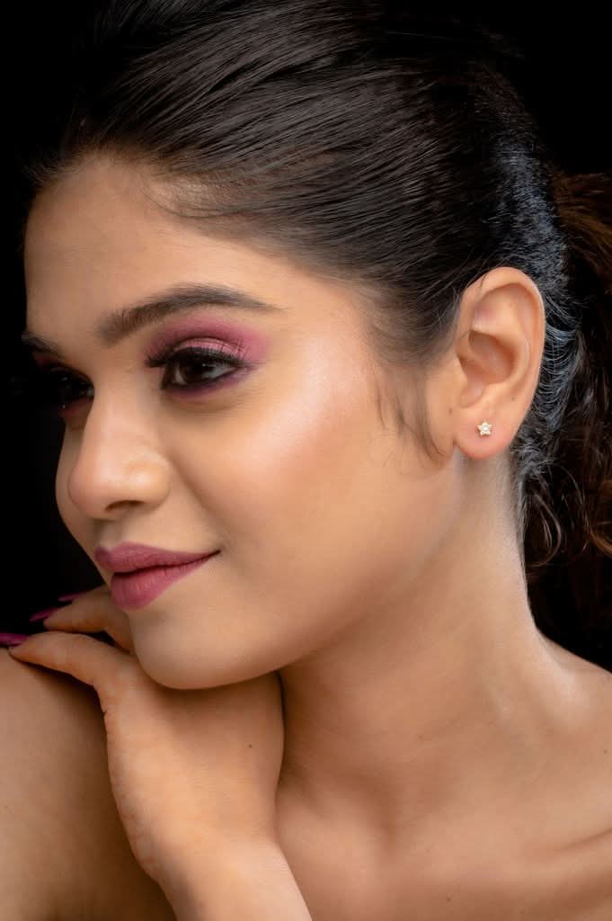 925 Silver Star shaped tiny studs | Shobitam Jewelry