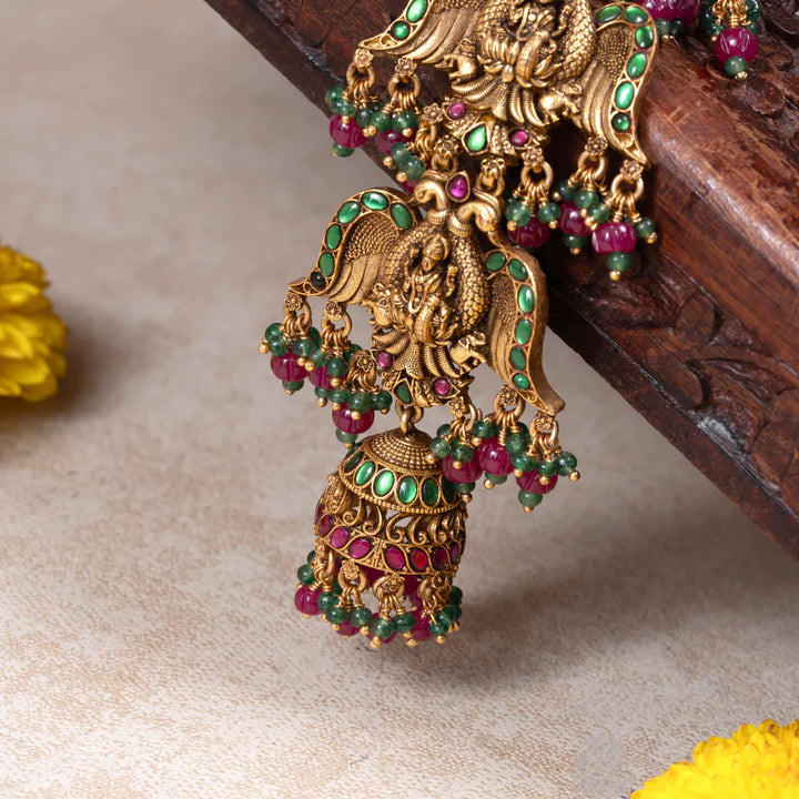 Pure 92.5 Silver, Gold Plated Berundeshwari Jada