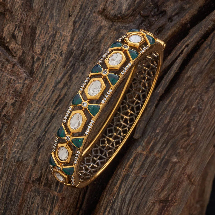 Victorian Design Kundan Stones Adjustable kadaa - Single Piece