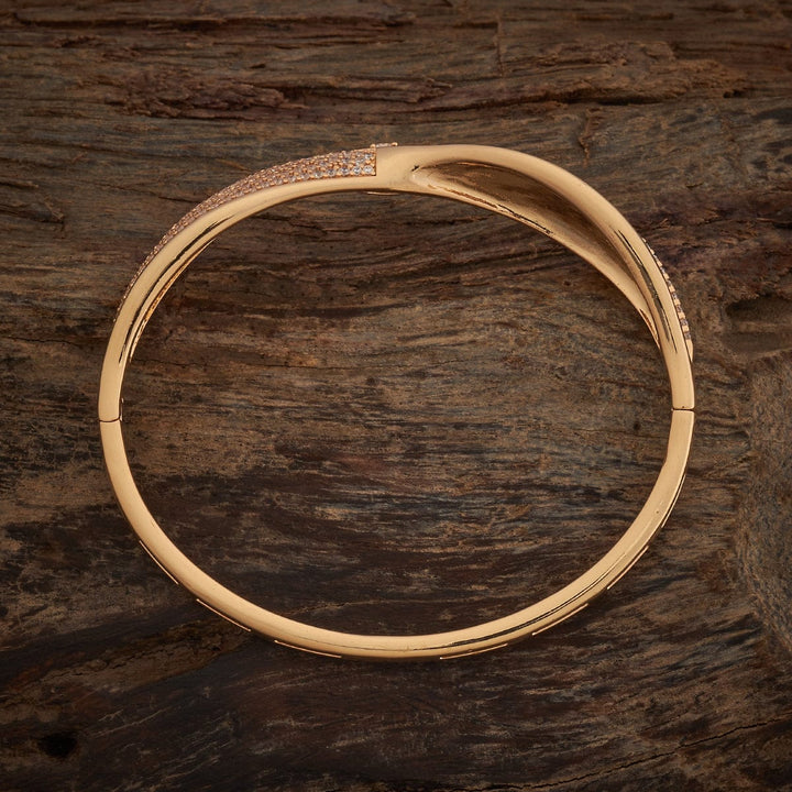 Contemporary CZ Unique Structure Adjustable kadaa - Single Piece