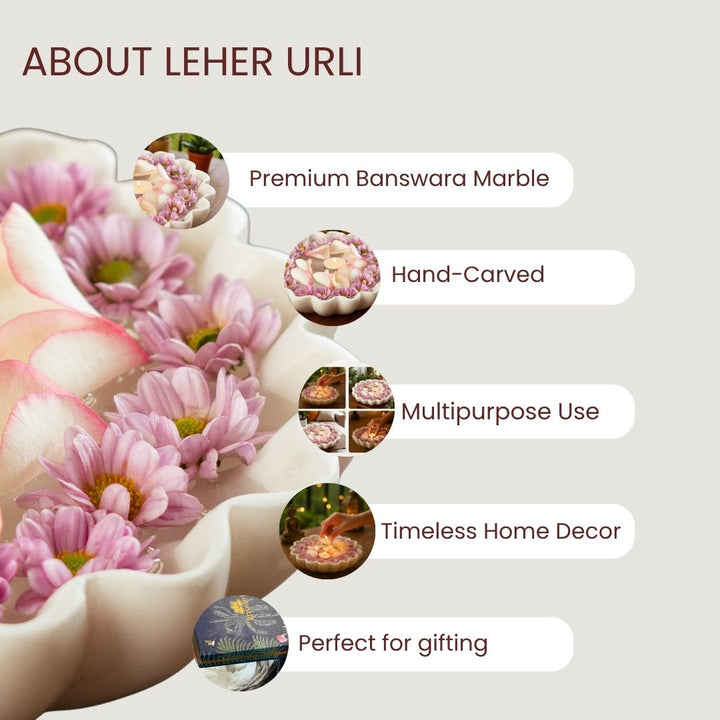 Marble Leher Urli