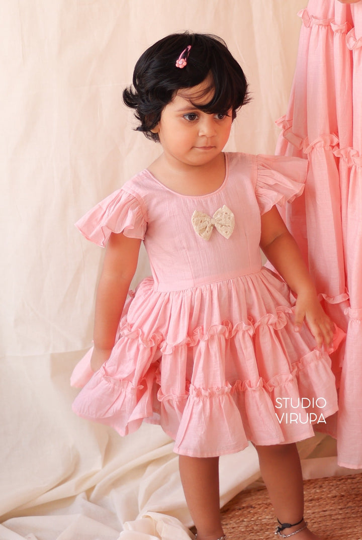 Soft Cotton Kids Frock (Gulabi Collection)- Express | SHOBITAM
