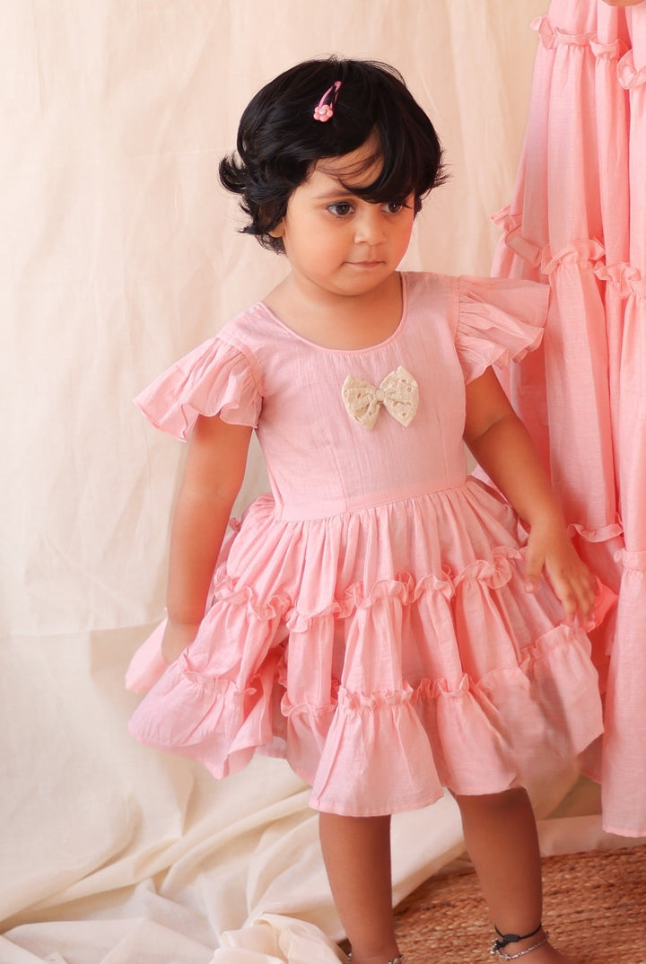Soft Cotton Kids Frock (Gulabi Collection)- Express | SHOBITAM