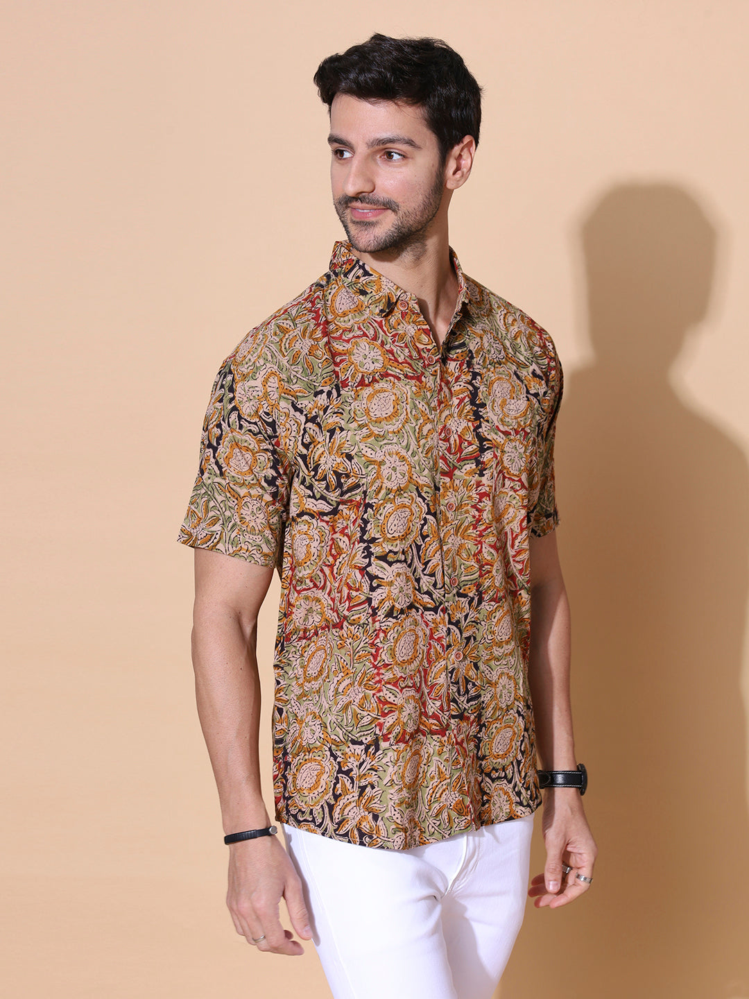 Anmol Kalamkari Handcrafted Cotton Shirt