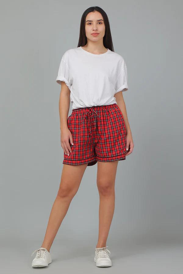 Kavana Cotton Loungewear Shorts Combo - Shorts Pack of 2 | SHOBITAM