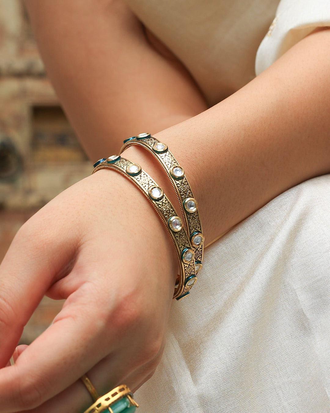 Era Polki Bangles