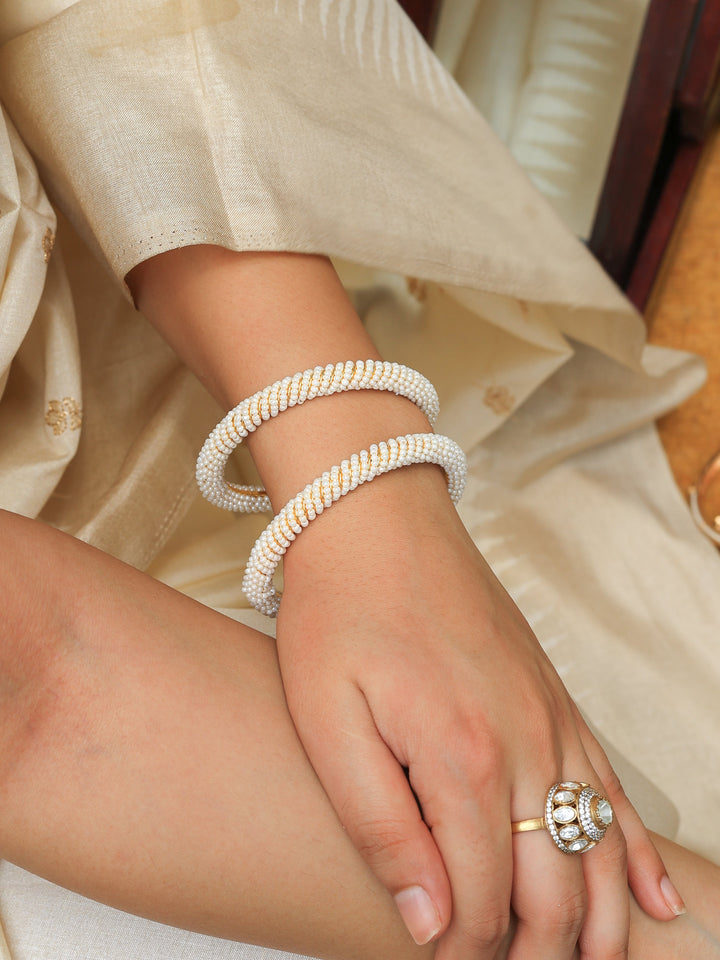Vedika Moti Bangles | SHOBITAM