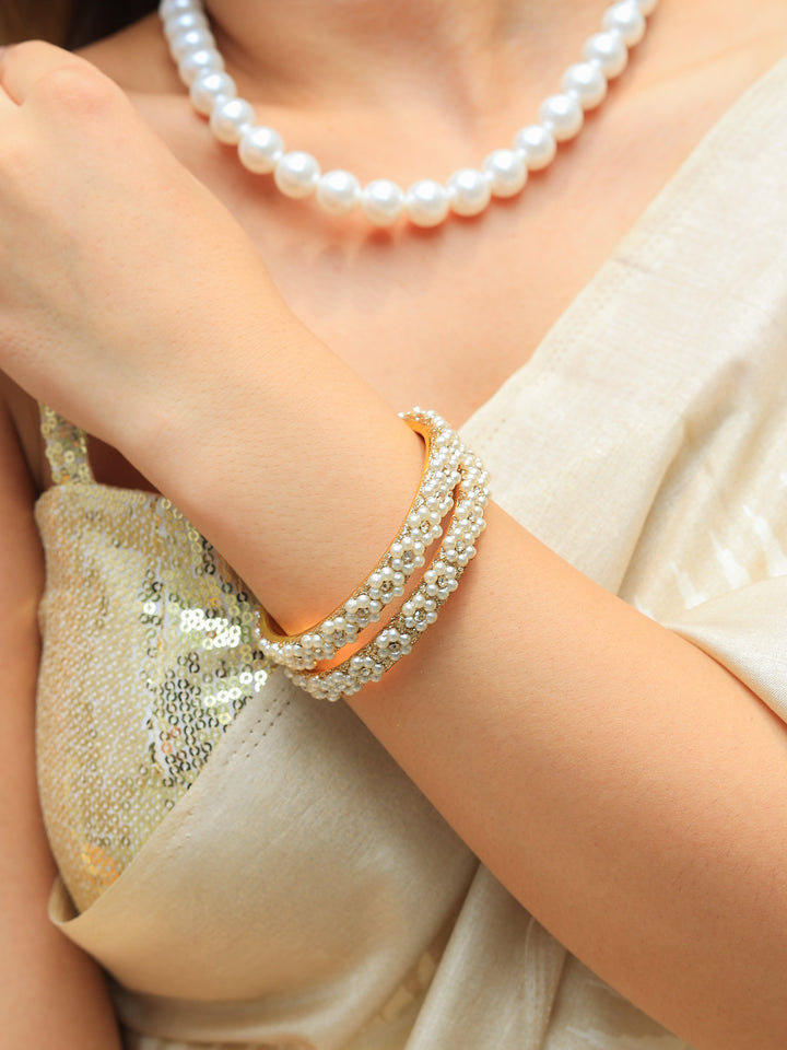 Arzoo Flower Bangles | SHOBITAM