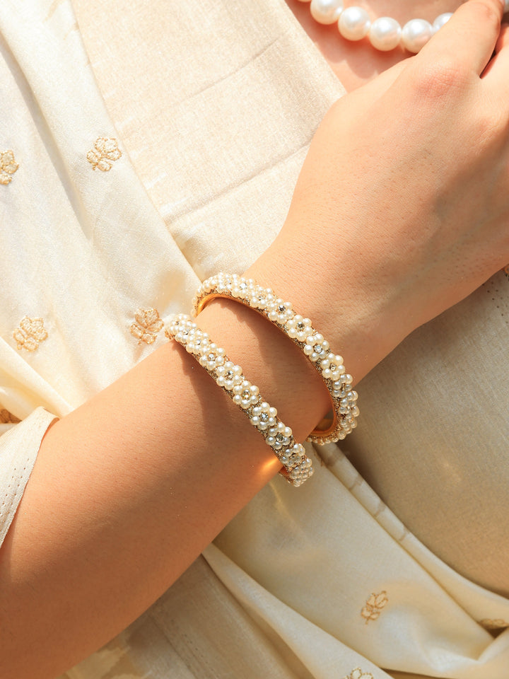 Arzoo Flower Bangles | SHOBITAM