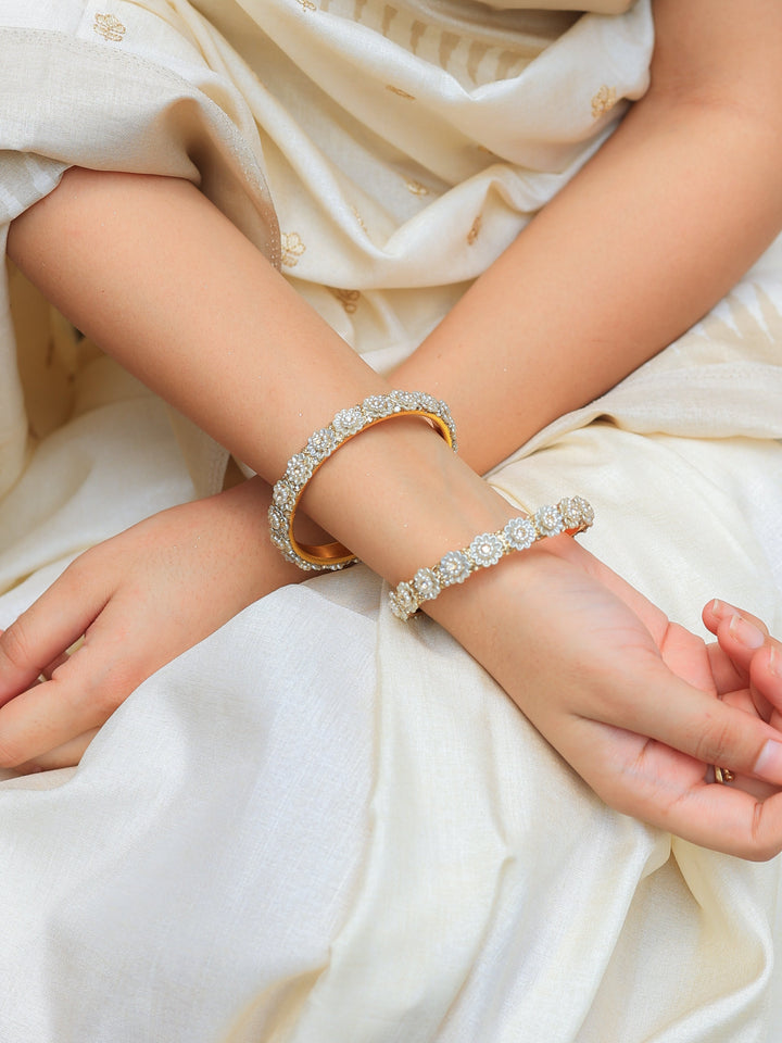 Zeb Flower Bangles | SHOBITAM