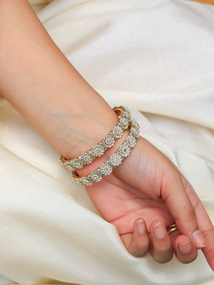 Zeb Flower Bangles | SHOBITAM
