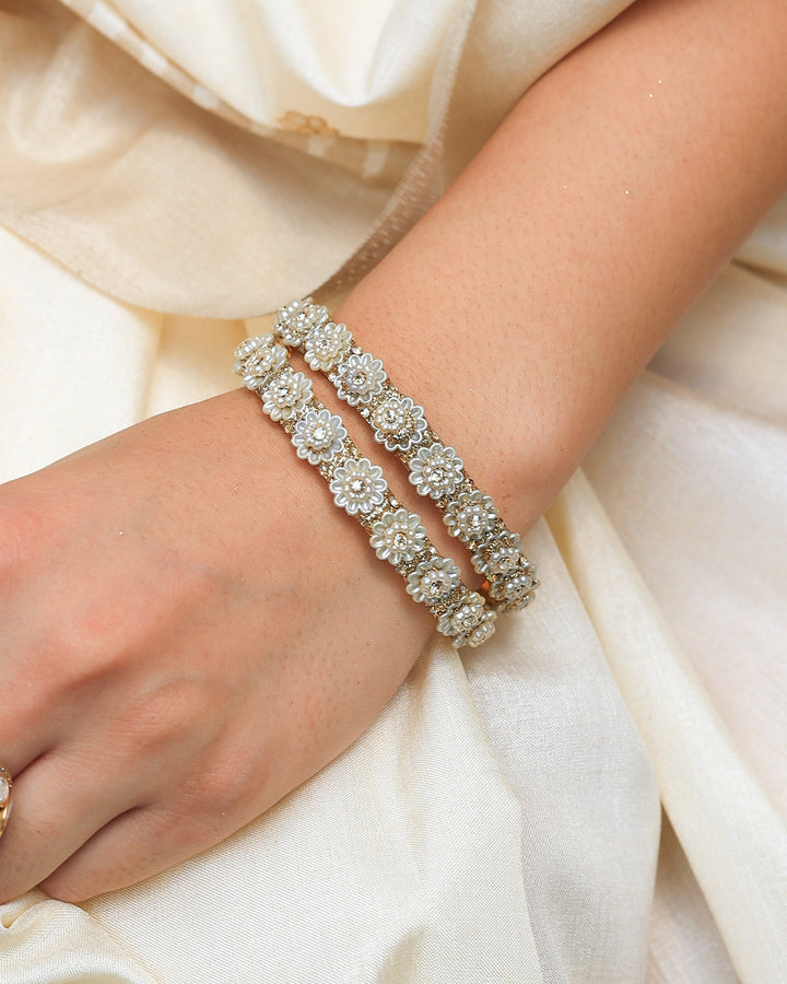 Zeb Flower Bangles | SHOBITAM