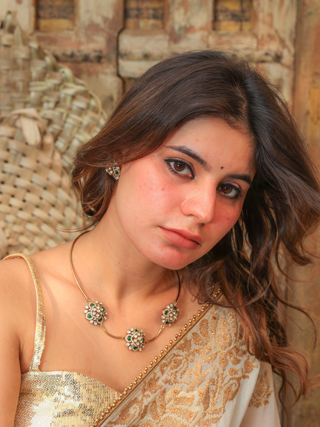 Tanya moissanite hasli set | SHOBITAM