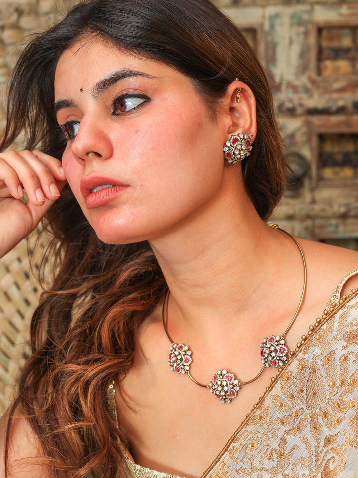 Tanya moissanite hasli set | SHOBITAM