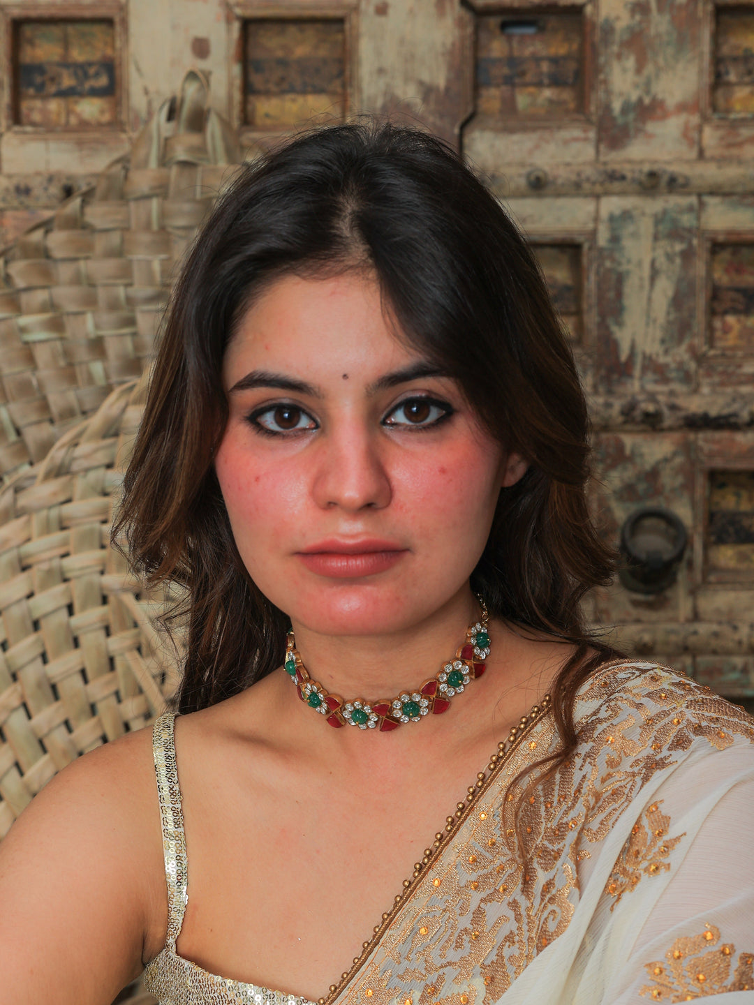 Sonia kundan choker | SHOBITAM