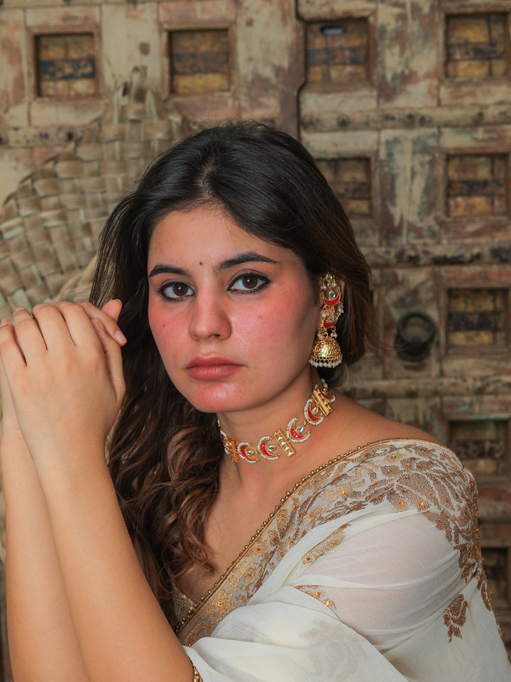 Nagma kundan choker-set | SHOBITAM