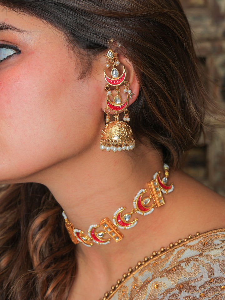 Nagma kundan choker-set | SHOBITAM
