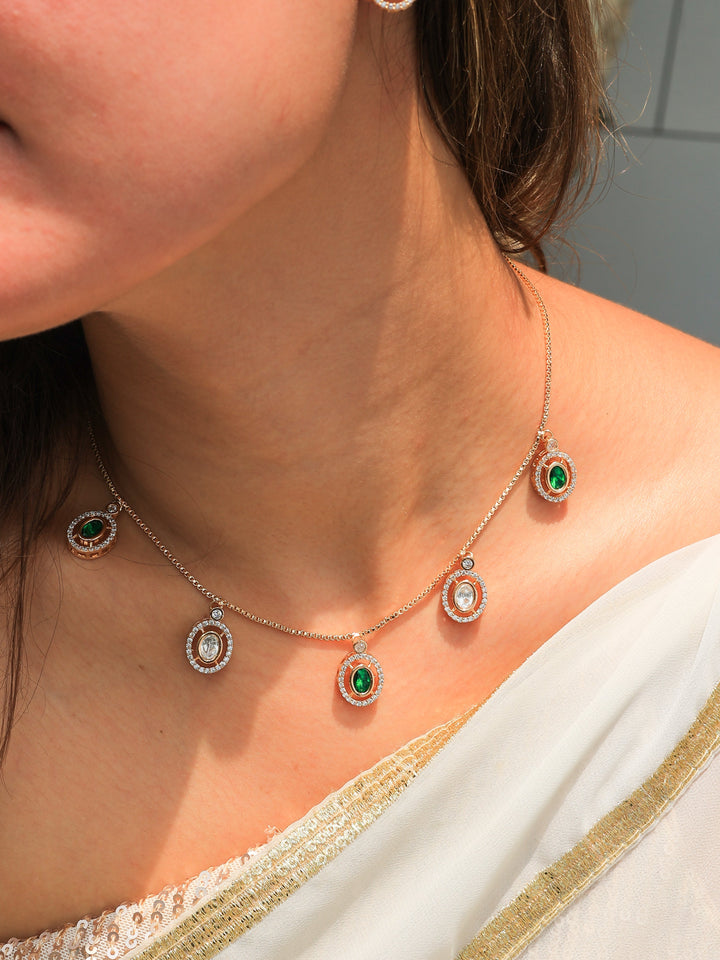 Maya Kundan necklace set