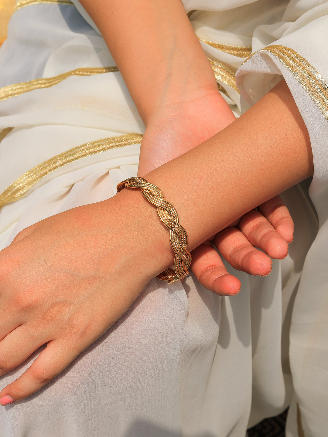Tiyasa Brass bracelet
