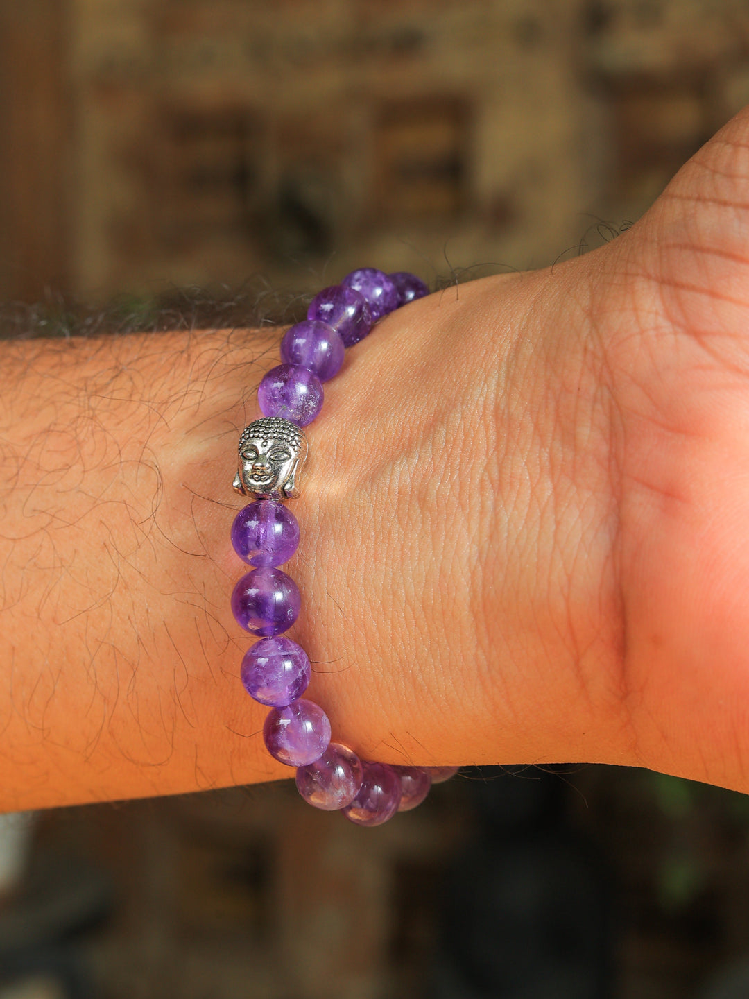 Unisex Calm & Spiritual Healing (Amethyst Bracelet) | SHOBITAM