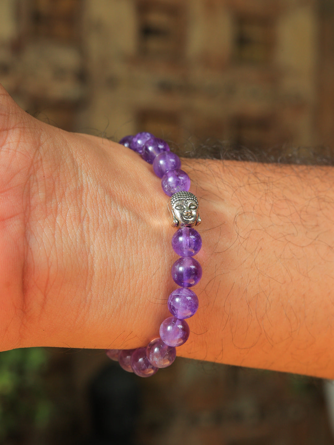 Unisex Calm & Spiritual Healing (Amethyst Bracelet) | SHOBITAM