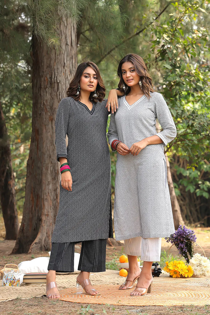 Black Pure Cotton Co-ord Set | SHOBITAM