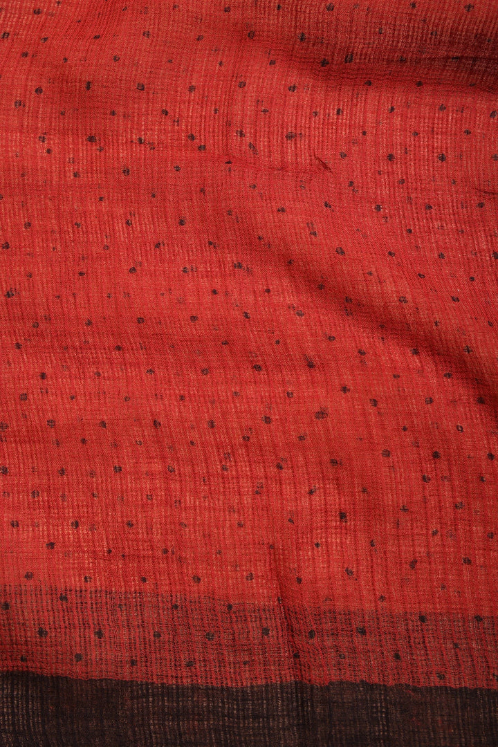 Maroon Spoon Hand Block Print Suit Set With Dupatta | SHOBITAM