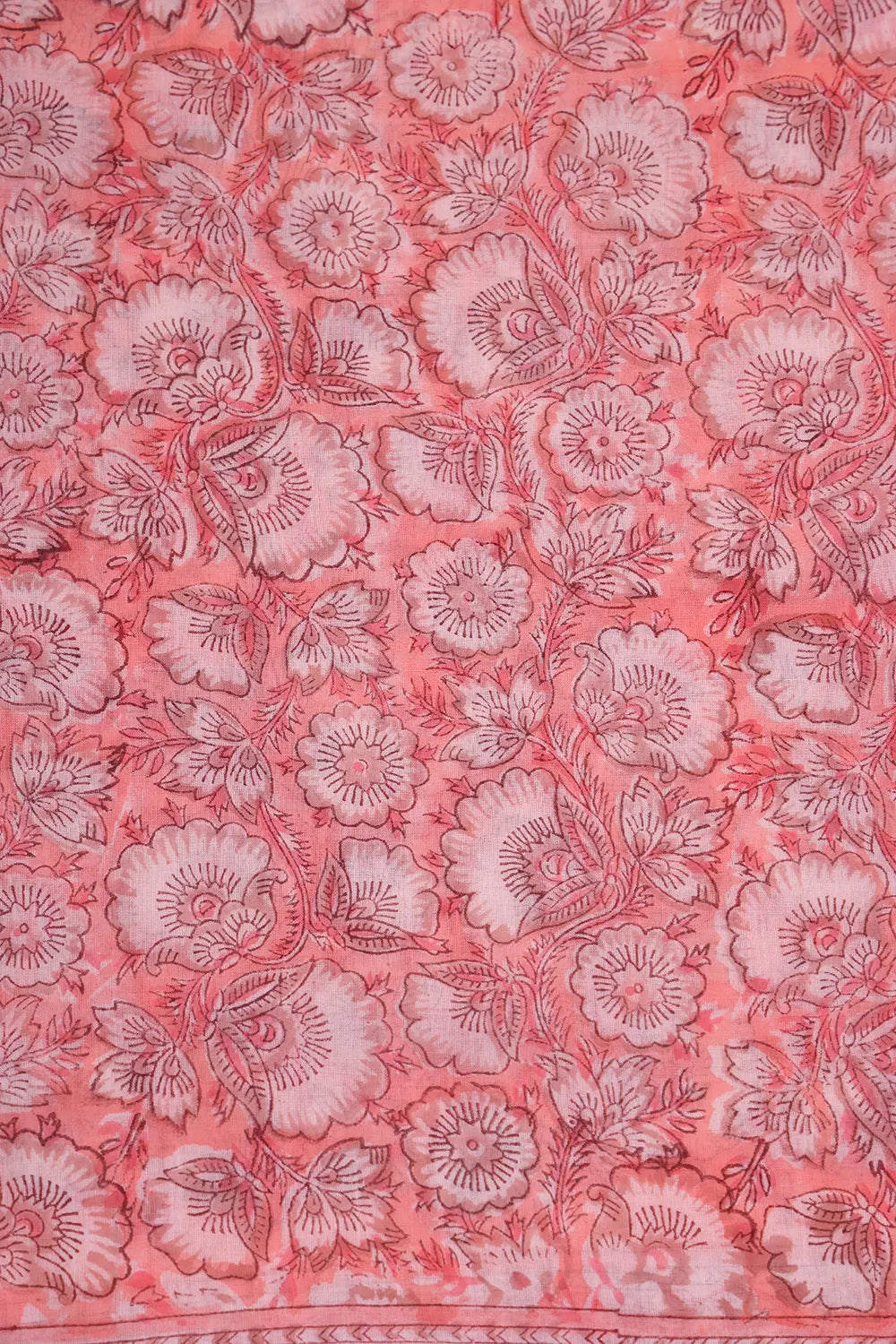 Baby Pink Hand Block Print Suit Set With Dupatta | SHOBITAM