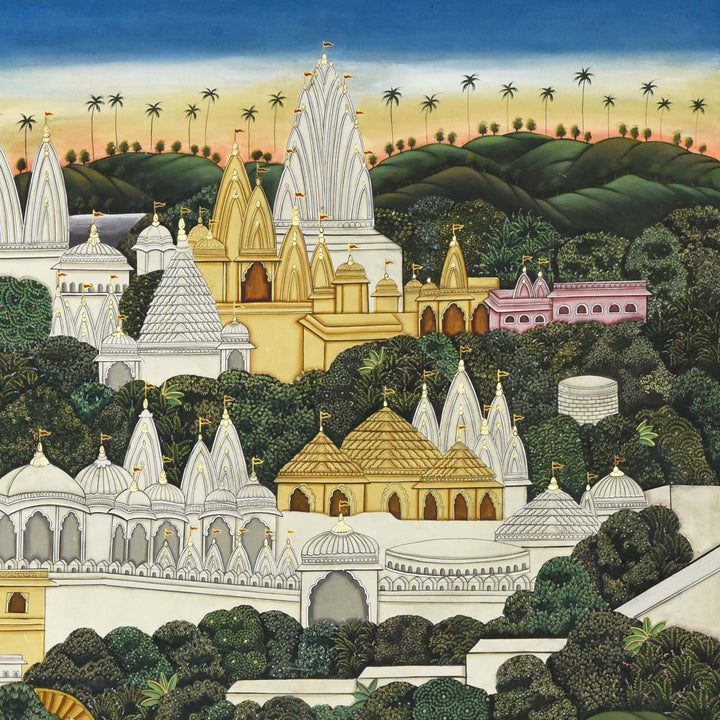 5x4 feet Shehar: Royal Residence Painting | SHOBITAM