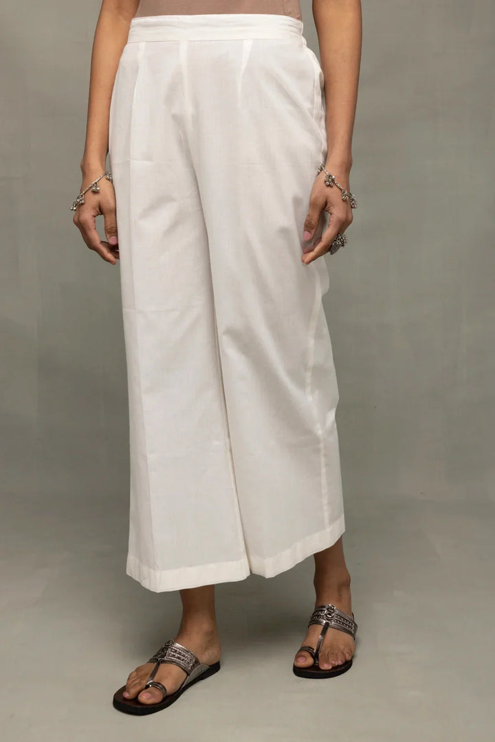 Petal Pink Handwoven Jamdani Kurta Set with Dupatta | SHOBITAM
