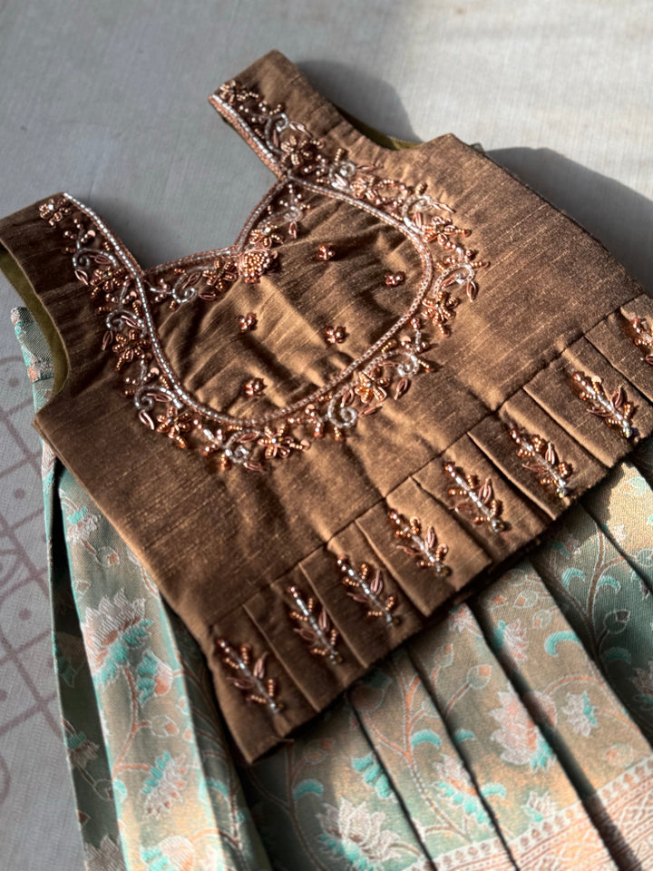 Mukhila - Crop top and Skirt Festive Edit Express | SHOBITAM