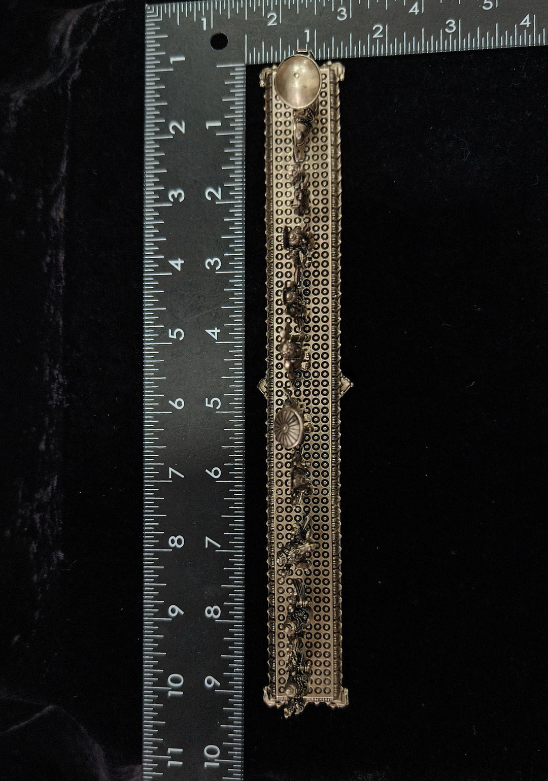Pure 92.5 Silver 9" long Dashavataram 3D Idol Set