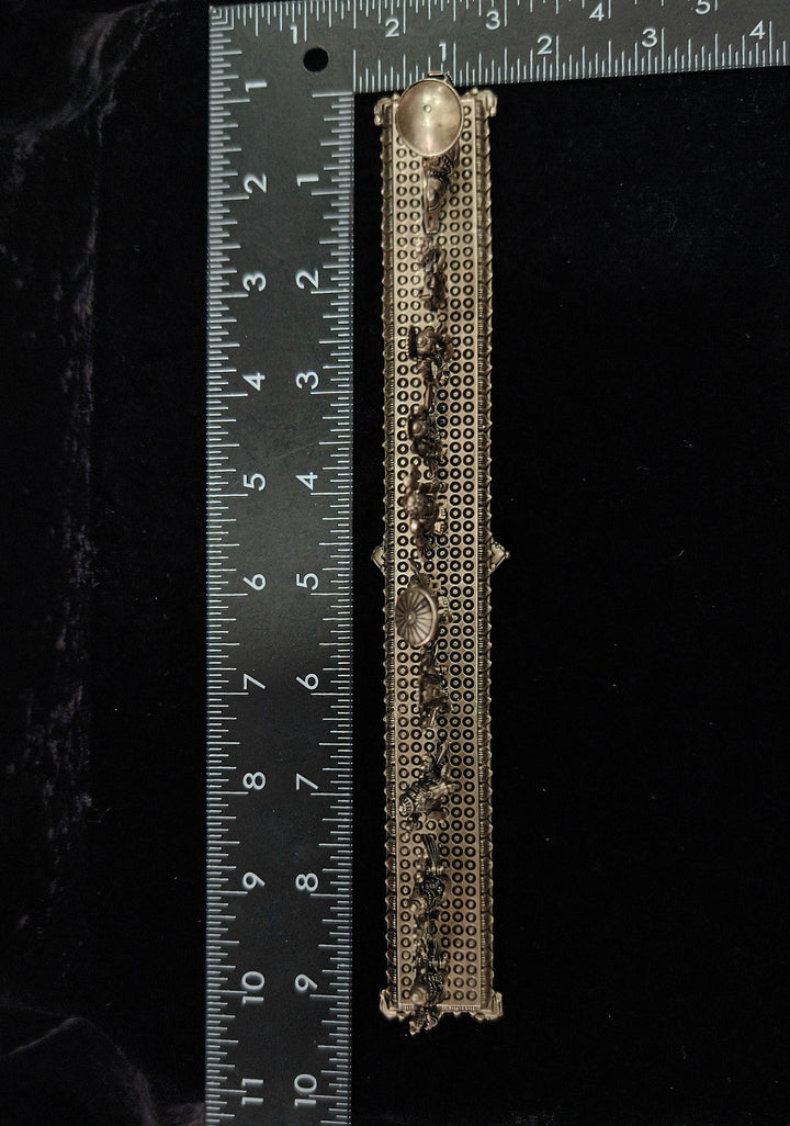 Pure 92.5 Silver 9" long Dashavataram 3D Idol Set