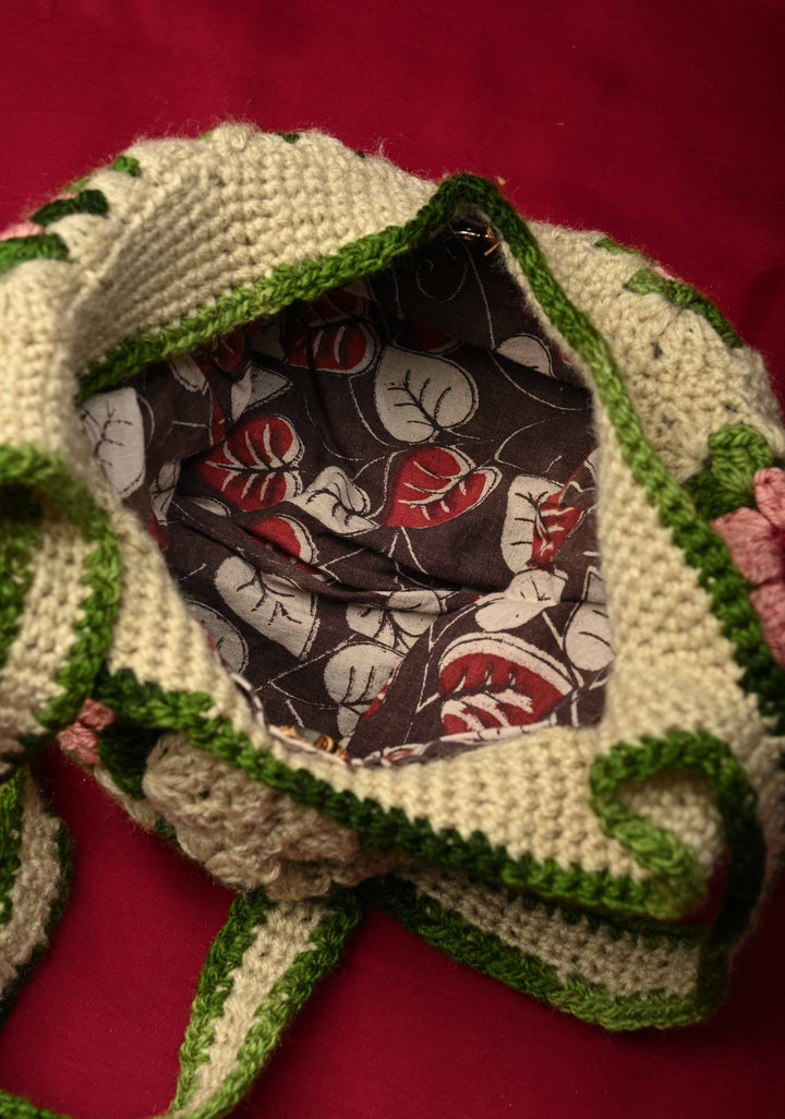 Crochet Tote Bag | SHOBITAM