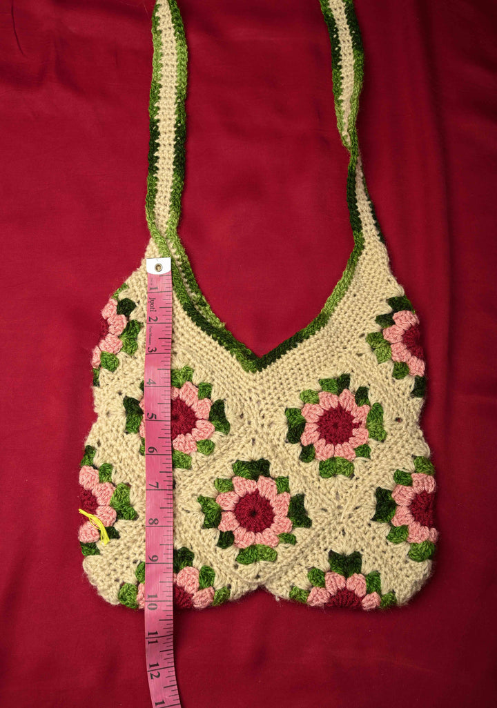 Crochet Tote Bag | SHOBITAM