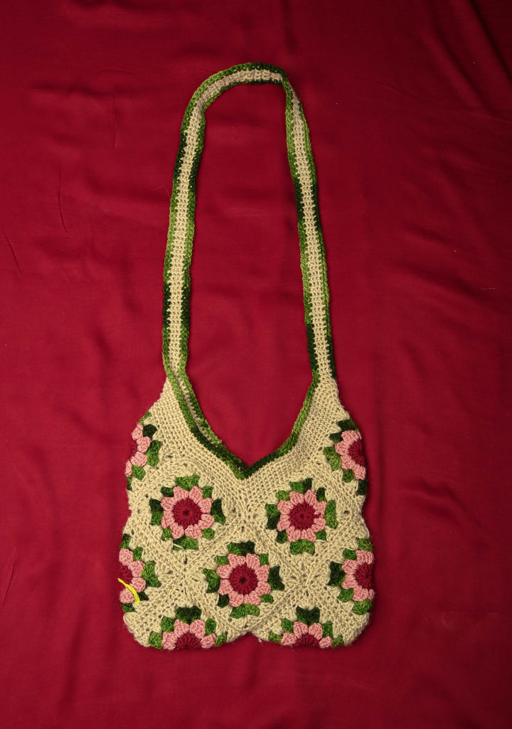 Crochet Tote Bag | SHOBITAM