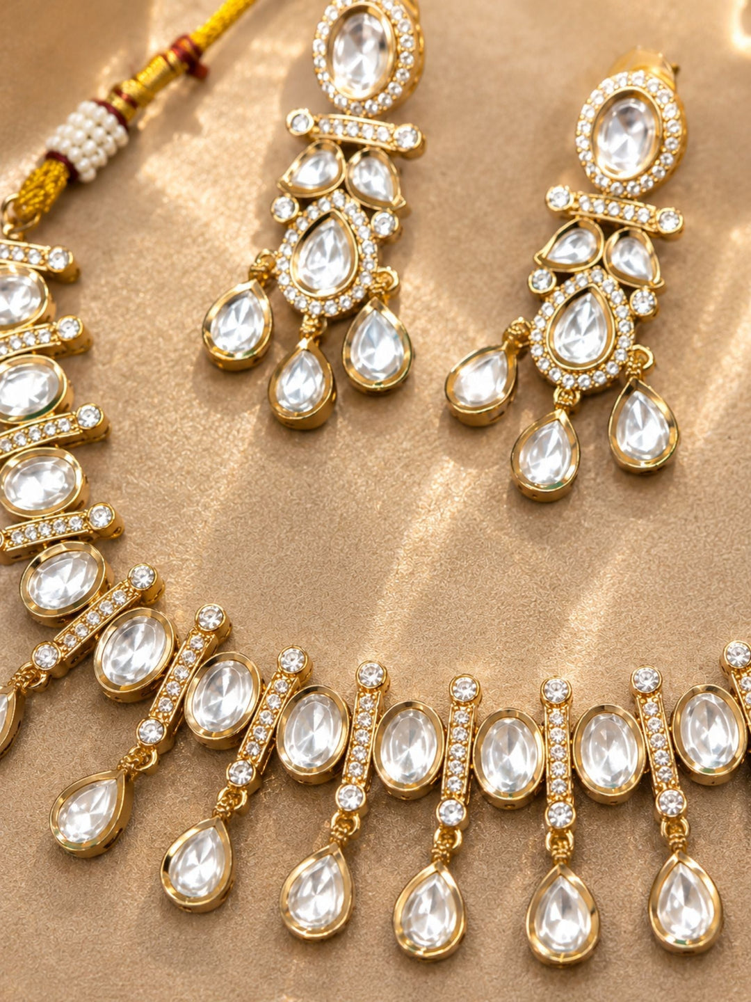 Traditional Kundan Necklace Set | SHOBITAM