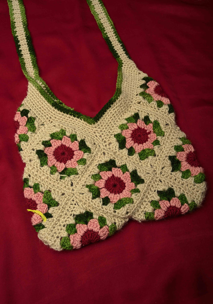 Crochet Tote Bag | SHOBITAM